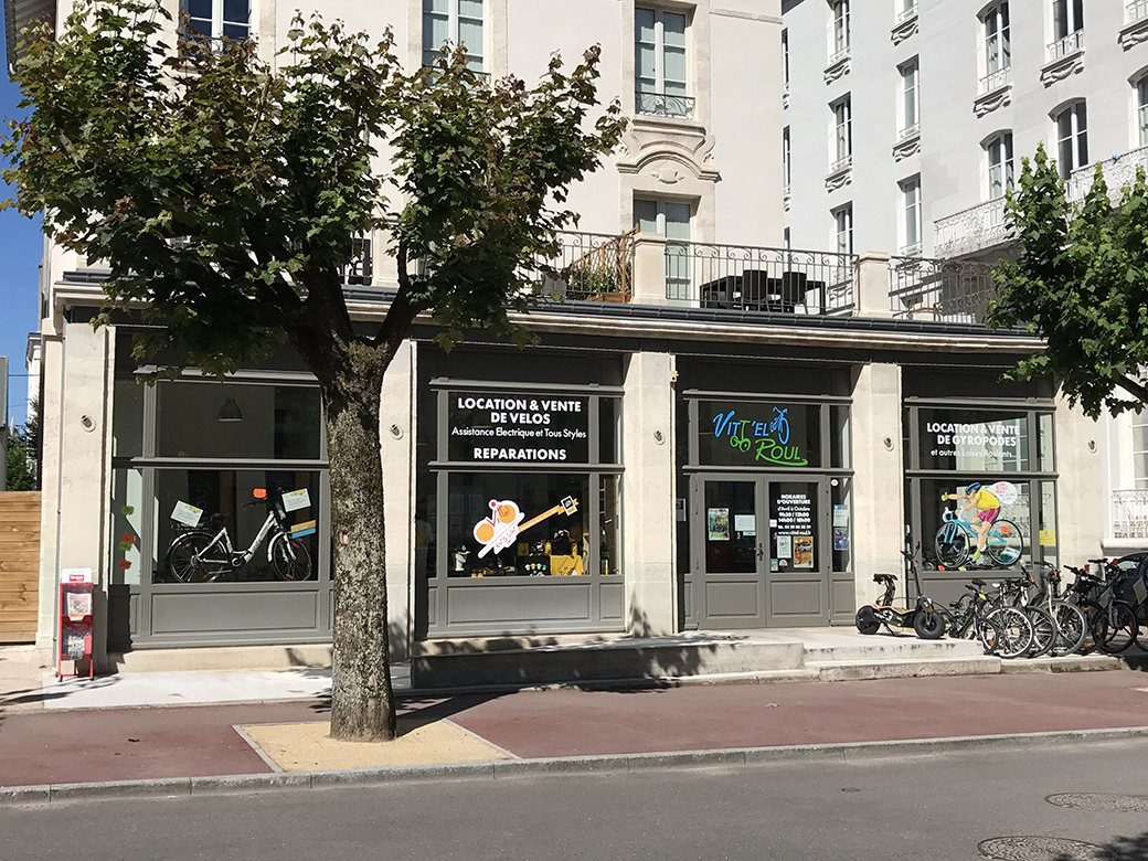 Bike shop in Vittel
